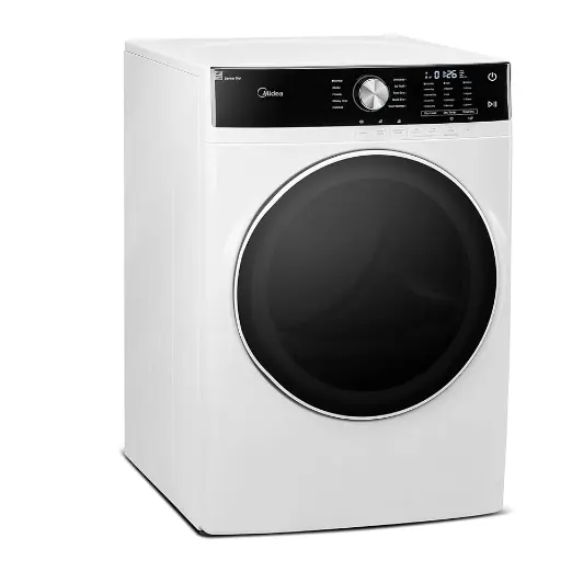 Midea MLE45N1AWW Front Load Electric Dryer Matching