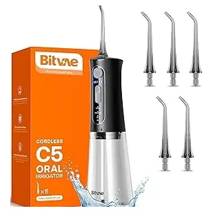 Bitvae C5 Cordless Oral Irrigator Portable Water Flosser