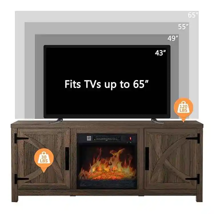 COMEFFIE Modern 58" TV Stand