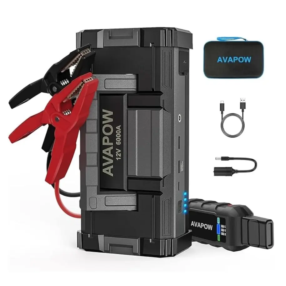 AVAPOW 6000A Car Battery Jump Starter