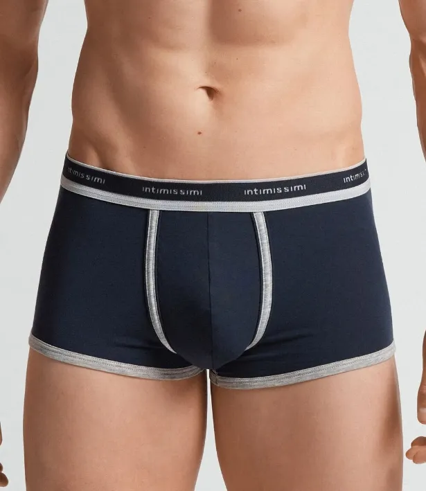 Natural Fresh Cotton Boxers with Logo