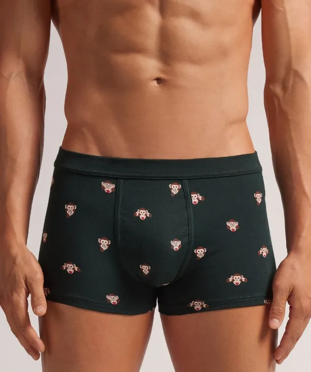 Chimp Print Superior Cotton Boxers