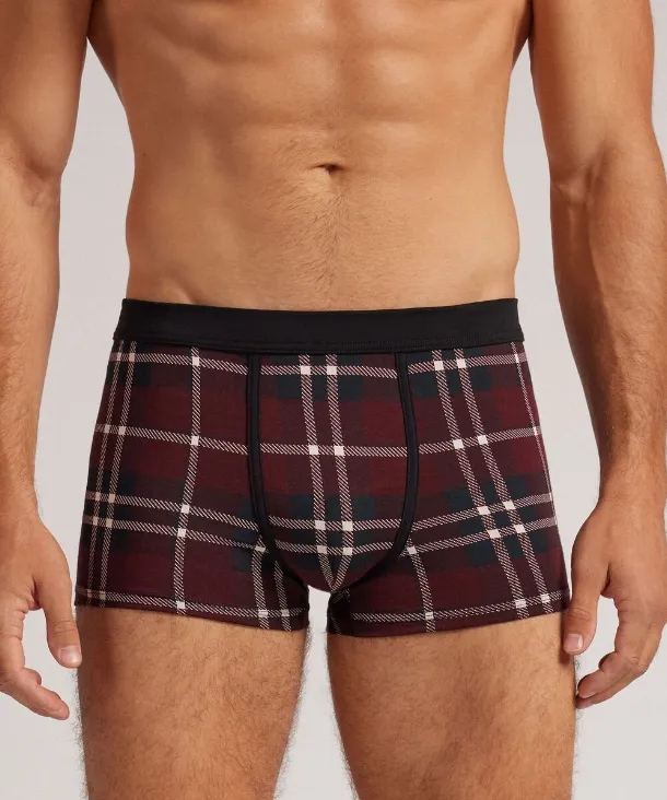 Tartan Print Superior Cotton Boxers