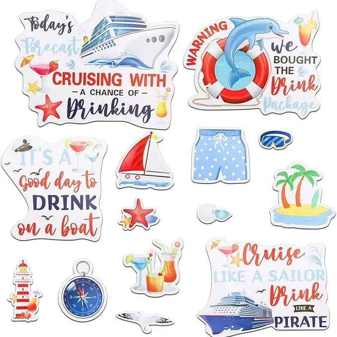 Cruise Door Magnets Decorations