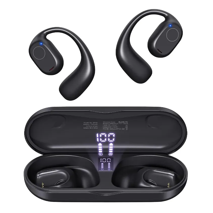 PSIER Open Ear Headphones, Bluetooth 5.3 Wireless Sports Headphones