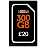 VOXI: 300GB SIM Only £20/month