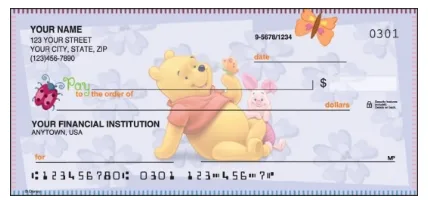 Disney Winnie the Pooh Checks