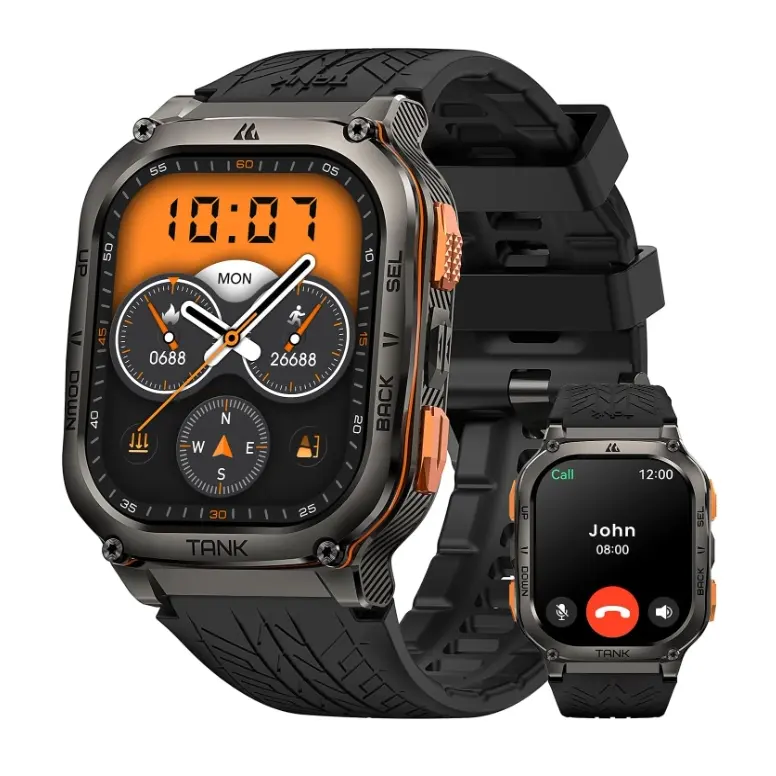 AMAZTIM Military Smart Watch with GPS