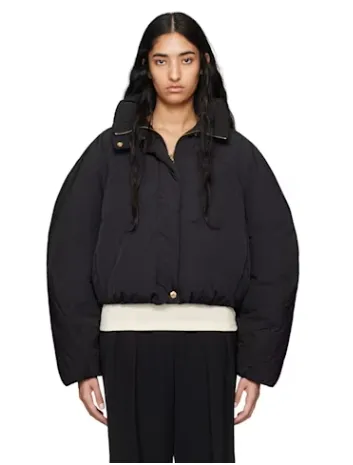 JACQUEMUS Black La Casa 'La doudoune courte Caraco' Jacket