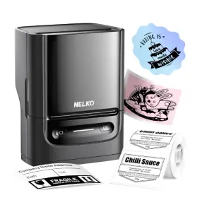 Nelko Label Maker Machine with Tape