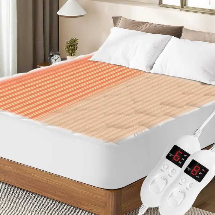 Ayge Heated Mattress Pad California King Size with Dual Control