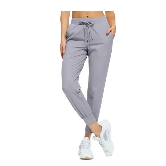 Women's Lightweight Athletic Running Tapered Casual Jogger Sweatpants