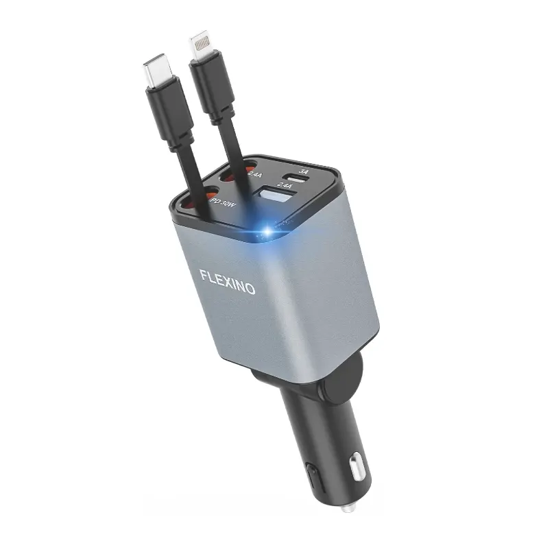 Flexino Retractable Car Charger