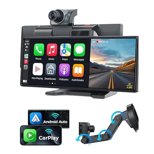 10.26" Wireless Apple CarPlay Android Auto Screen