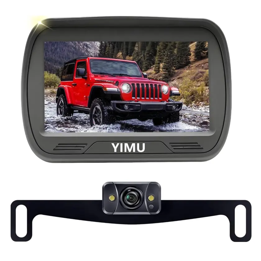 YIMU Car Backup Camera for car with Monitor