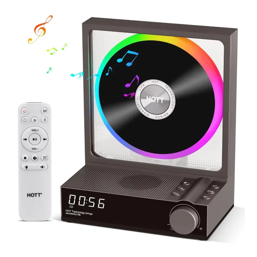 bodymaster HOTT CD Player Portable with RGB Lights