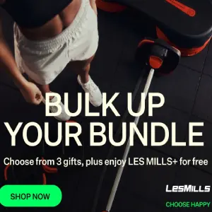 Les Mills Equipment：购买训练套装赠会员和礼品