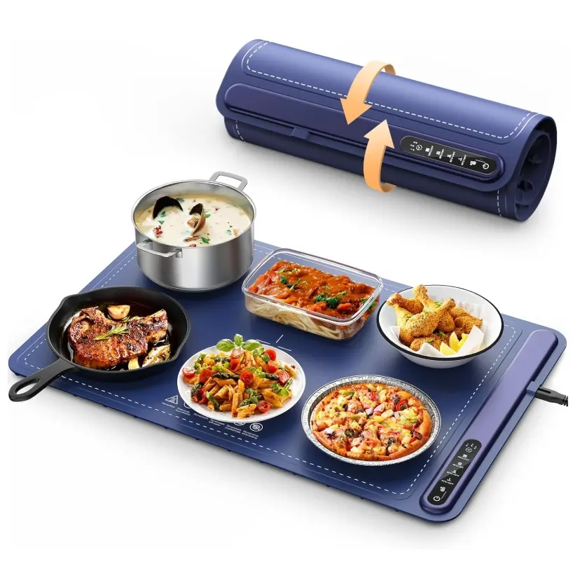 KPPTYUM Quick Heat Silicone Food Warming Mat