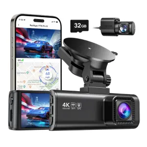 REDTIGER Dash Cam Front Rear