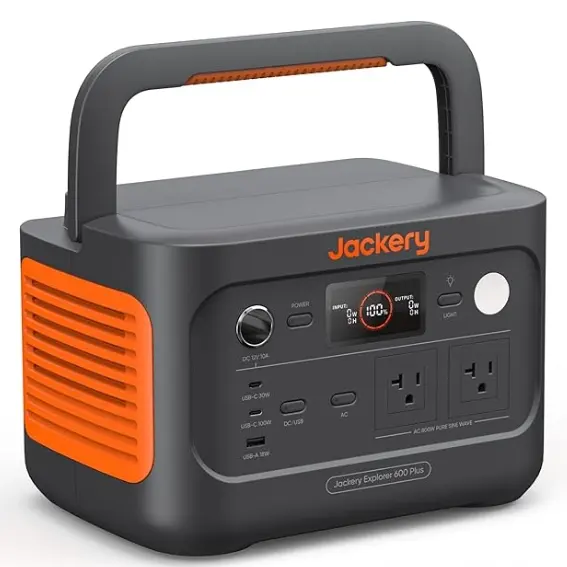 Jackery Explorer 600 Plus Portable Power Station