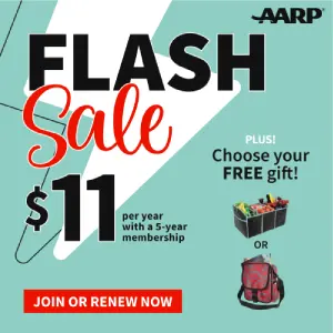 AARP: $11 Per Year with a 5-Year Membership