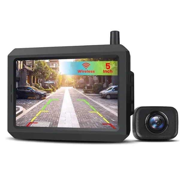 AUTO-VOX W7 Wireless Backup Camera 5" HD Monitor