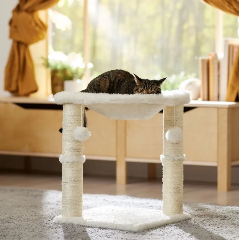 简易吊床猫爬架