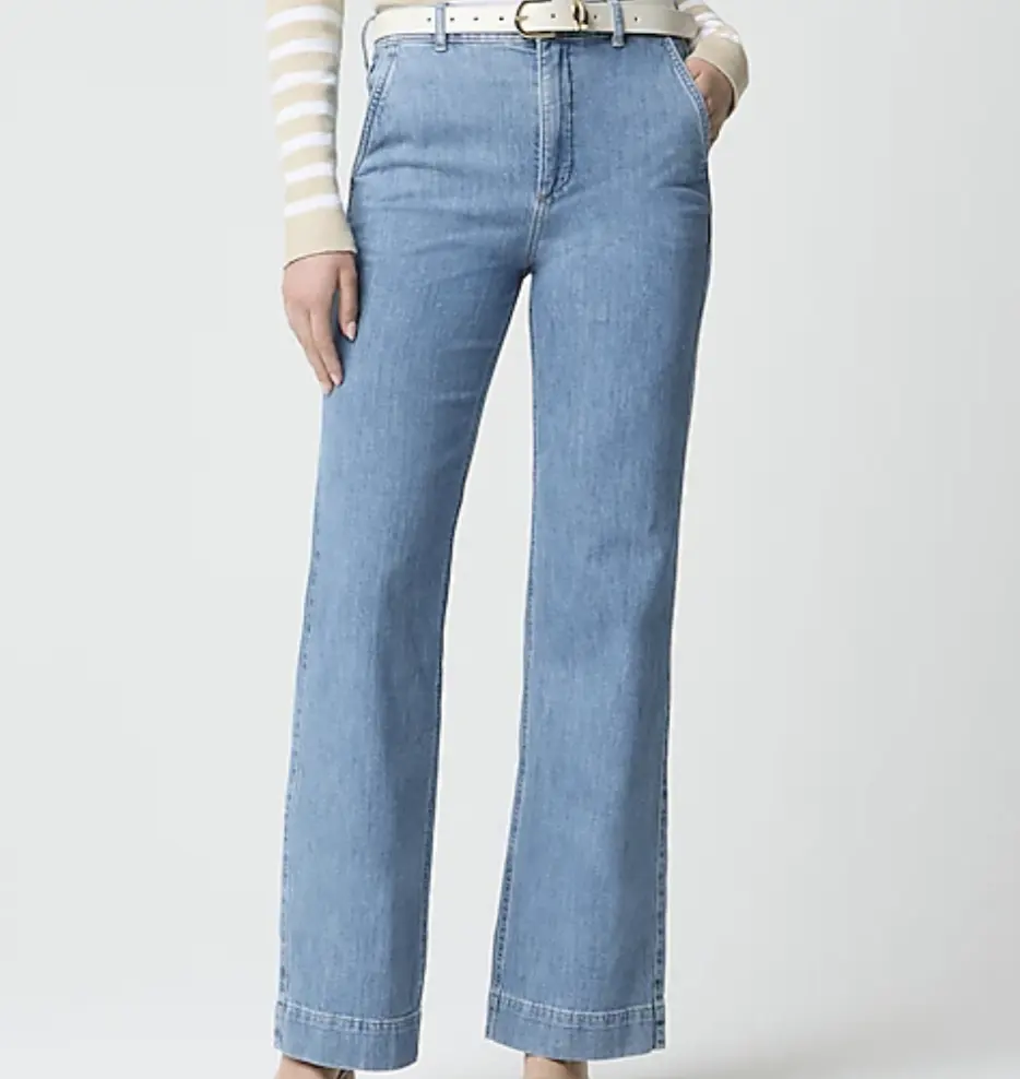 J.CREW Drapey 牛仔裤