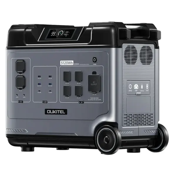 Oukitel：5120Wh/2200W 便携式电源