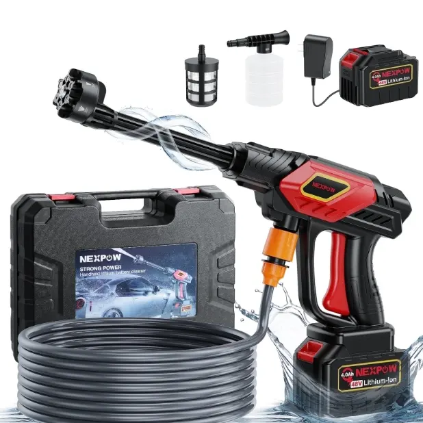 NEXPOW 1000PSI Cordless Pressure Washer