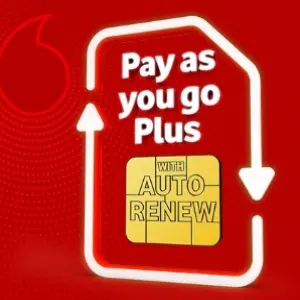 Vodafone Ltd：3个月内仅需£15即可获得10GB流量