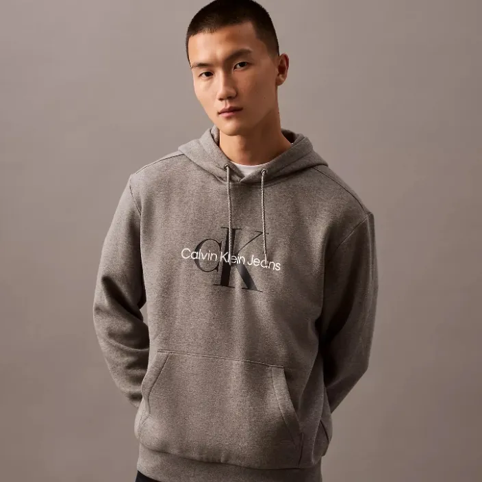 Calvin Klein 经典徽标连帽卫衣