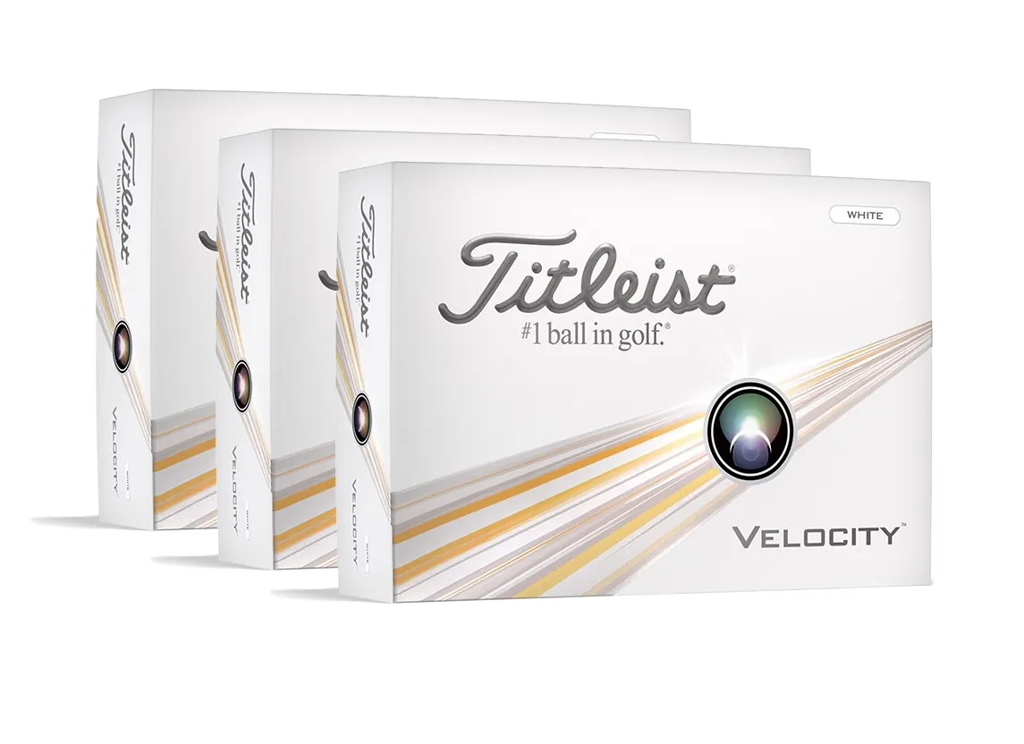 Titleist Velocity 高尔夫球3个装