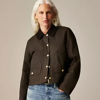 J.CREW 防刮棉短款夹克