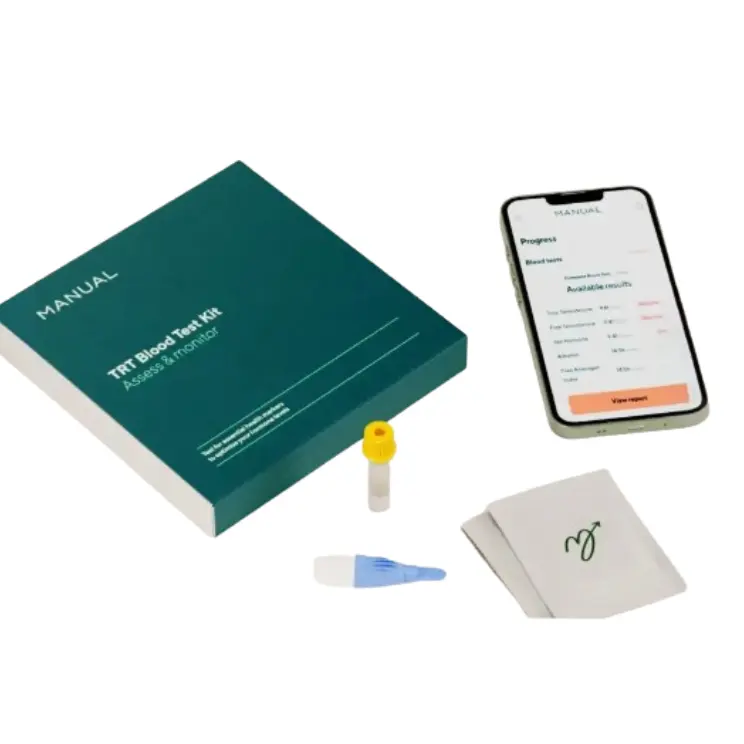 Manual Health: At-Home Testosterone Blood Test First Order Get 40% OFF