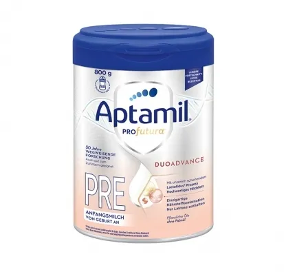 Aptamil 爱他美 德国milupa白金版pre段(0~6个月)婴幼儿配方奶粉800g