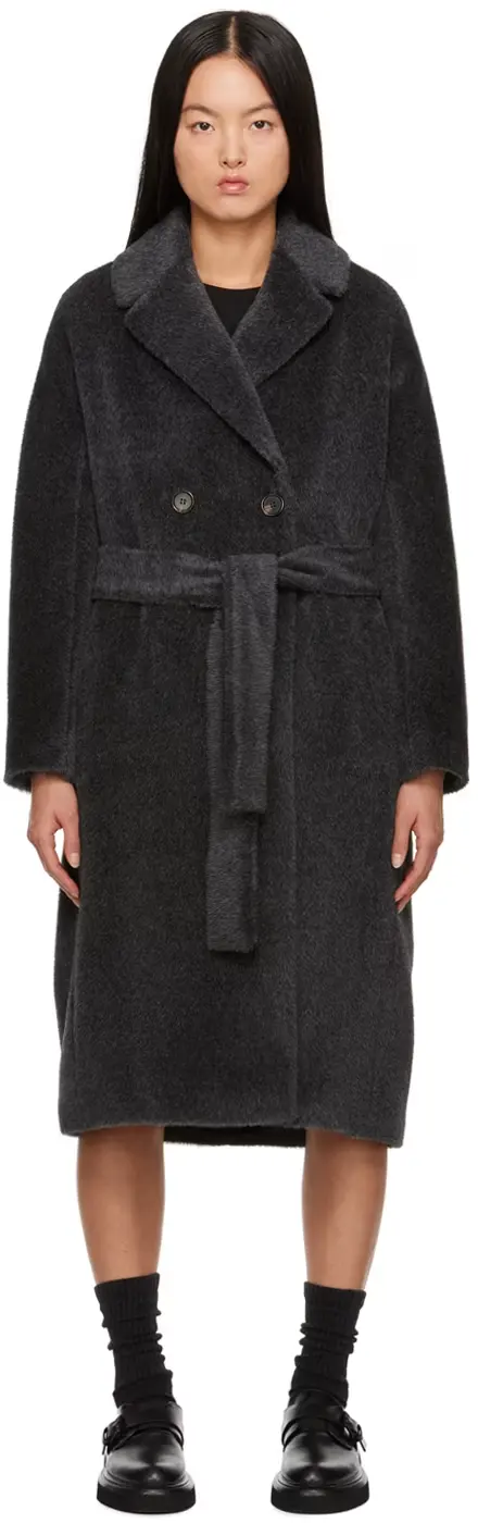 Max Mara Gray Zaire Coat