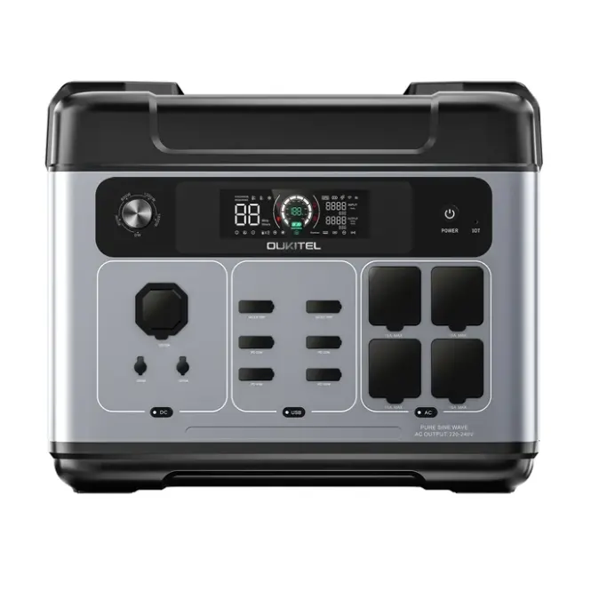 OUKITEL P2001 Plus Portable Power Station 2400W/2048Wh