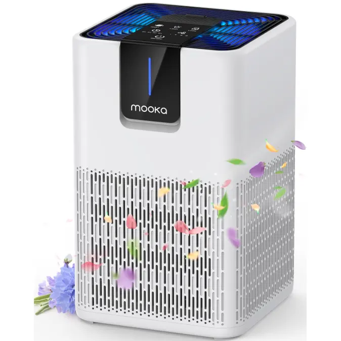 MOOKA Air Purifiers for Home Large Room Up to 1250 Ft²