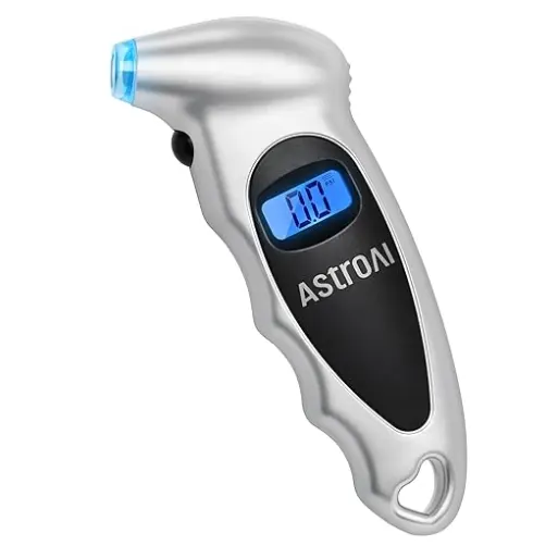 AstroAI 银色轮胎压力表