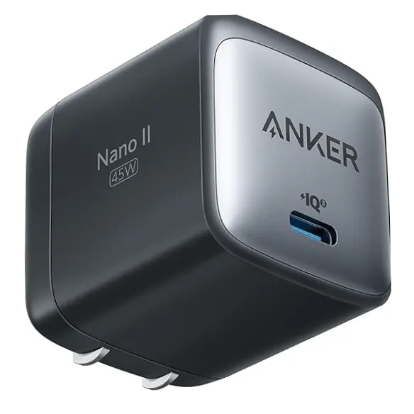 Anker GaN II PPS 快速可折叠 USB-C 充电器