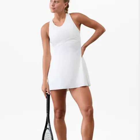 Athleta Match Point 褶皱连衣裙