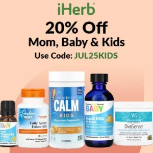 iHerb: Save 20% OFF Mom & Baby & Kids
