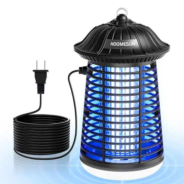 HOOMESUN Mosquito Zapper Outdoorwith LED Light