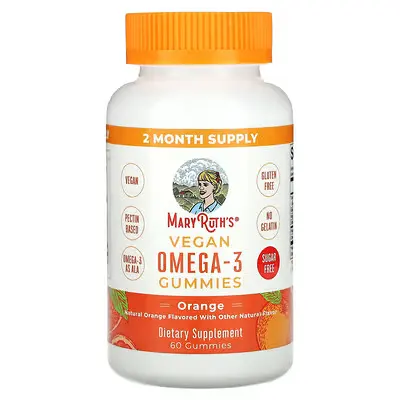MaryRuth's 素食 Omega-3 软糖