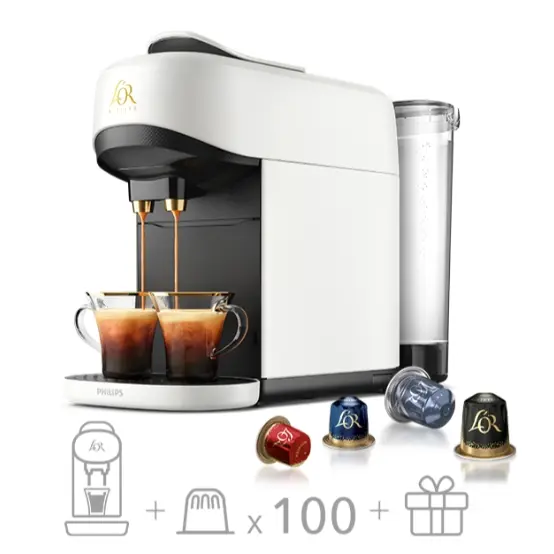 L’OR Absolu Machine + 100 Free Capsules Only for £99.99