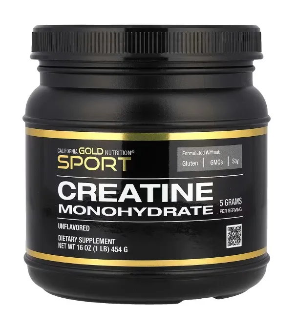 California Gold Nutrition, Sport, Creatine Monohydrate