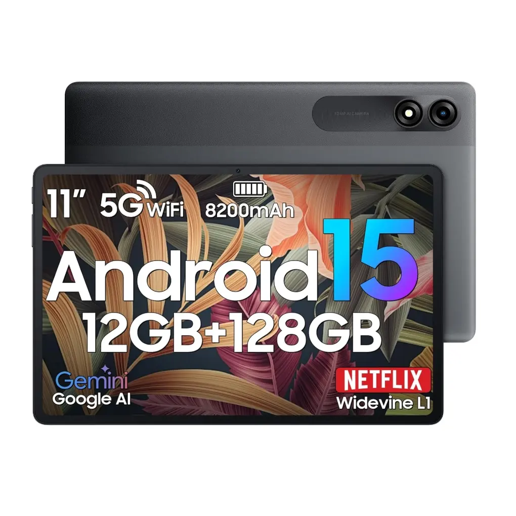 Blackview 2025 Android 15 11 英寸平板电脑