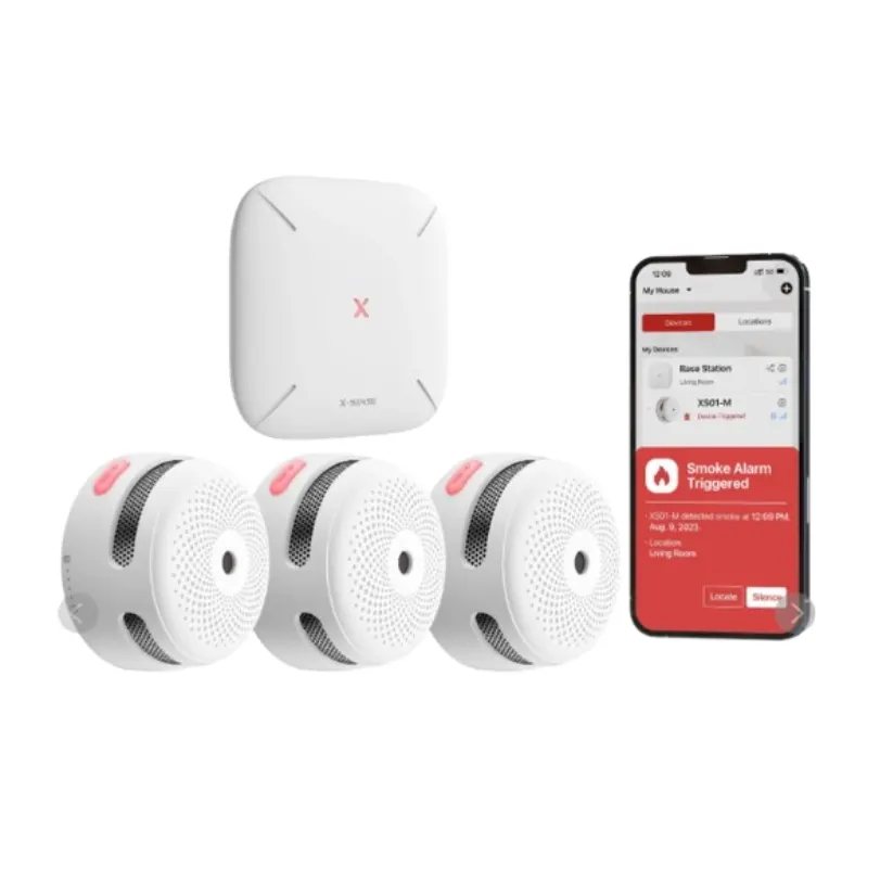 XS01-M Interconnected Smart Smoke Alarm