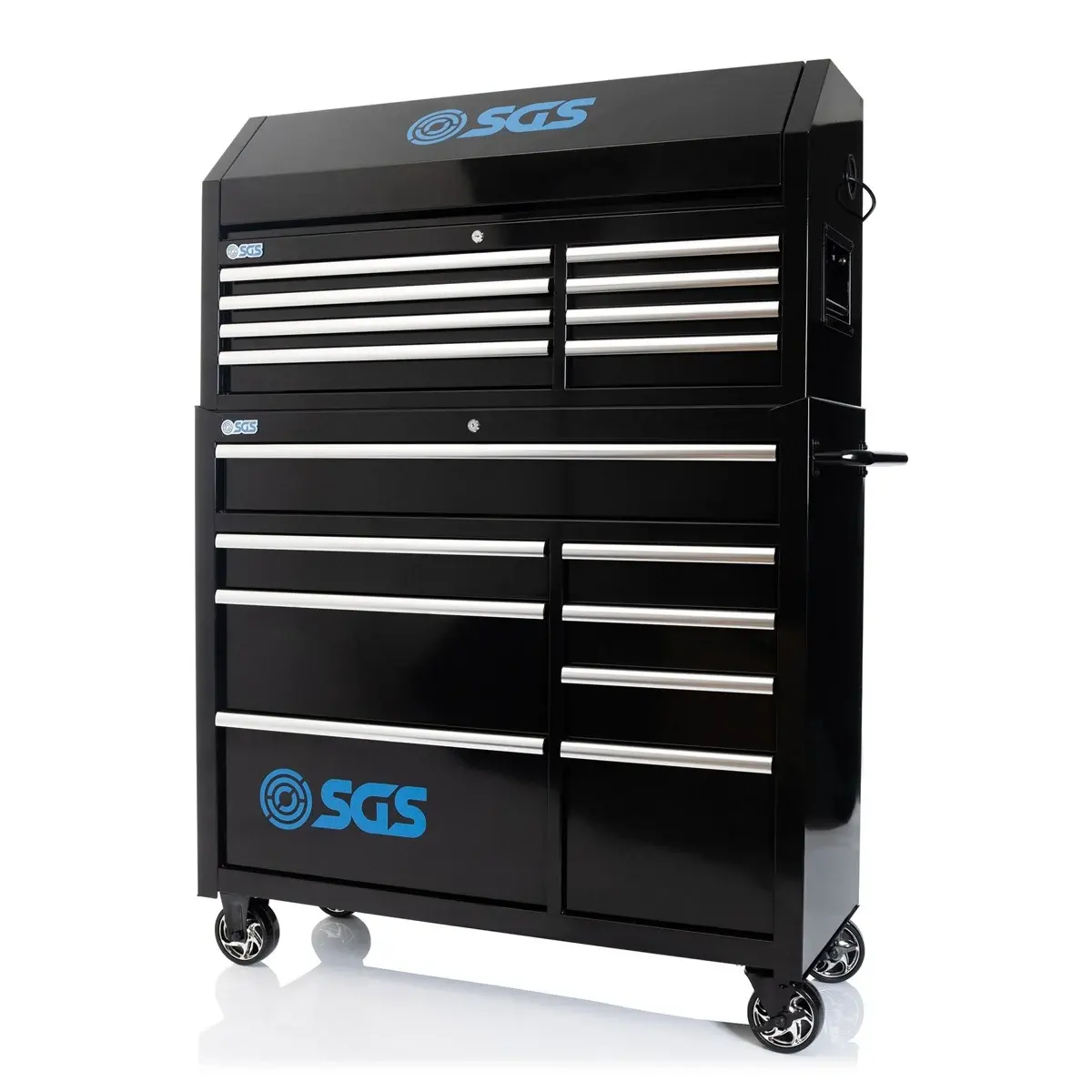 SGS 46" Professional 16 Drawer Tool Chest & Roller Cabinet